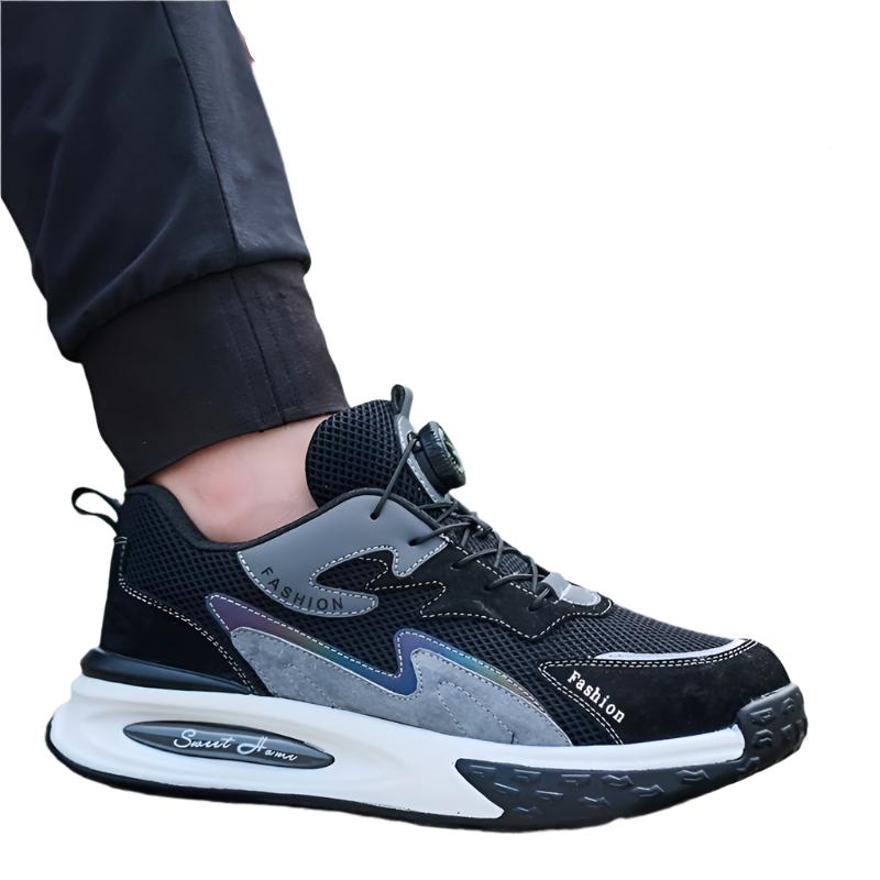 GS ProSafe | Sportieve veiligheidsschoenen met draaisluiting en verhoogde zool voor heren