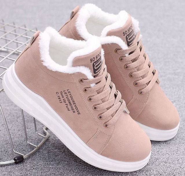 Gevoerde sneakers dames hotsell