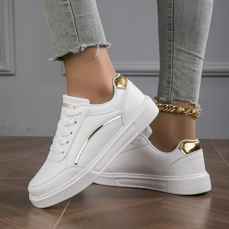 GS Sneakers Lage lichtgewicht sneaker met sierlijk detail voor dames