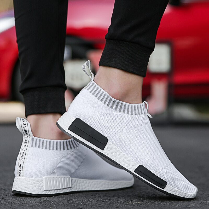 GS Sock Slide Sportieve slip on lichte herenschoenen voor de zomer