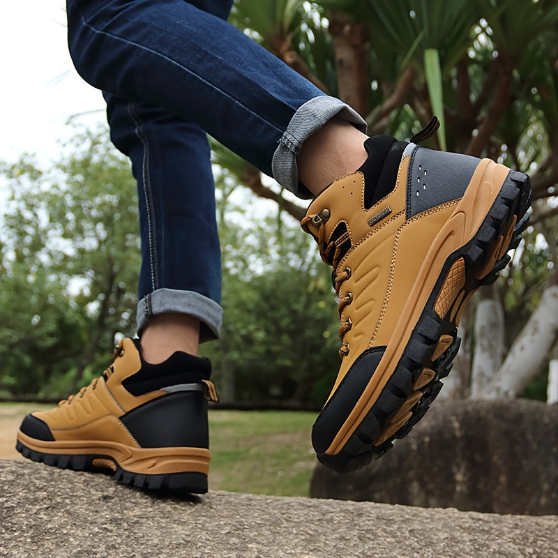 GS Walk Hike | Hoge stevige wandelschoenen met veters voor heren