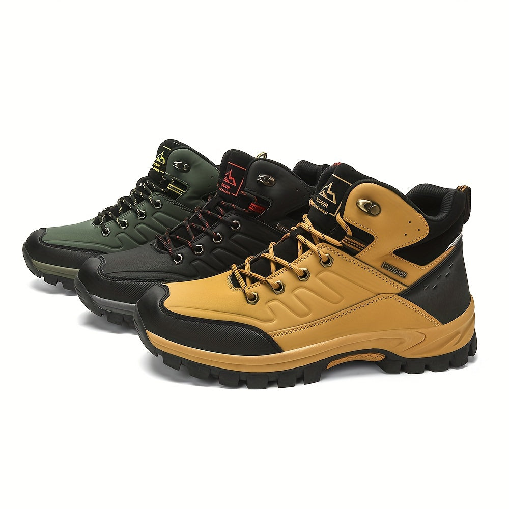 GS Walk Hike | Hoge stevige wandelschoenen met veters voor heren