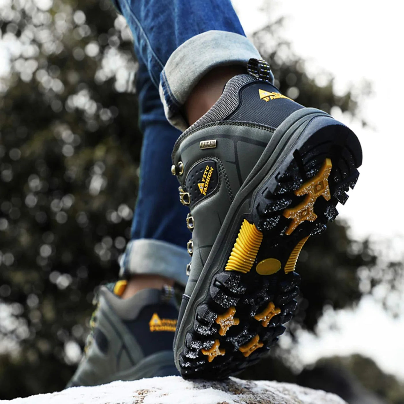 GS Winter Fashion | Waterdichte heren boots met ergonomische zool
