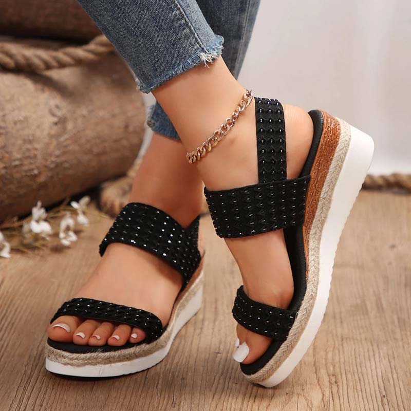 GS Slide Luxe sandalen met sleehak voor dames