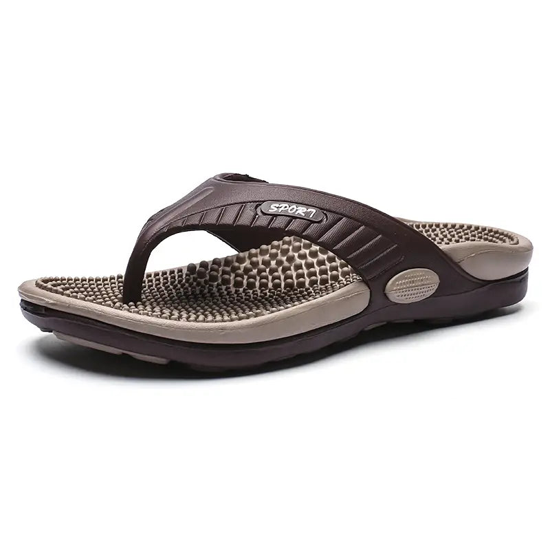 GS Massage Slide | Lichtgewicht teenslippers met acupressuur zool voor heren