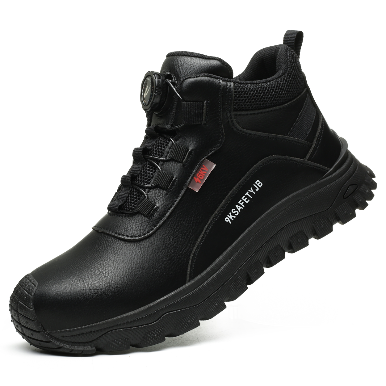 Ultralichte S3 veiligheidsschoenen - halfhoge waterdichte werkschoenen met antislipzool voor heren