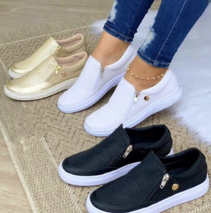 GS FreeWalk | Casual sneakers voor vrouwen met ritssluiting