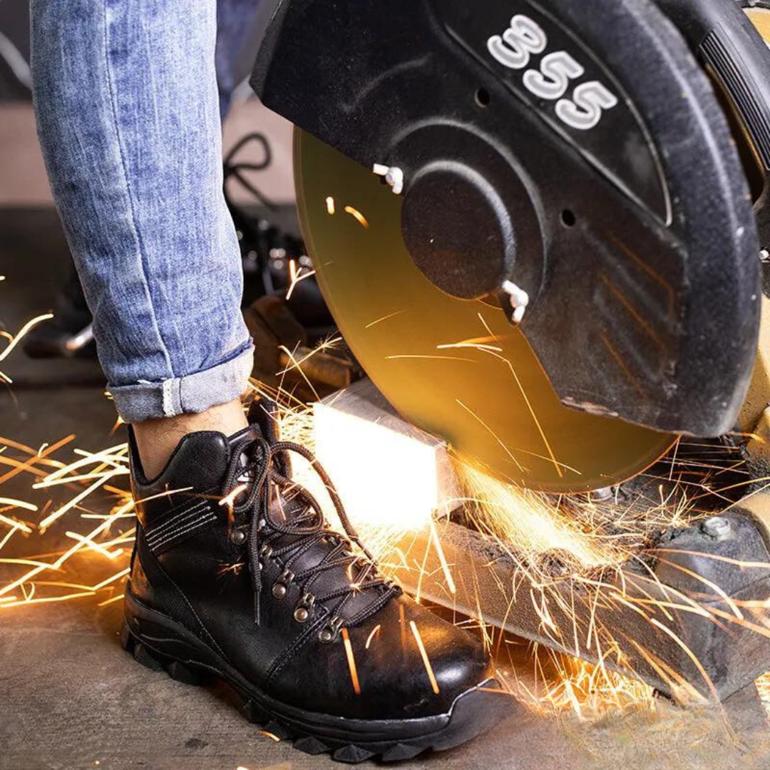 GS Safety Star | Waterdichte veiligheidsschoen met verstevigde neus en zool voor heren