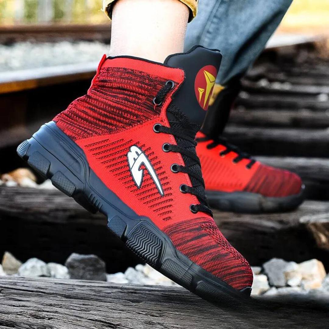 GS High Top Knit | Hoge ademende veiligheidsschoenen met geweven detail voor heren