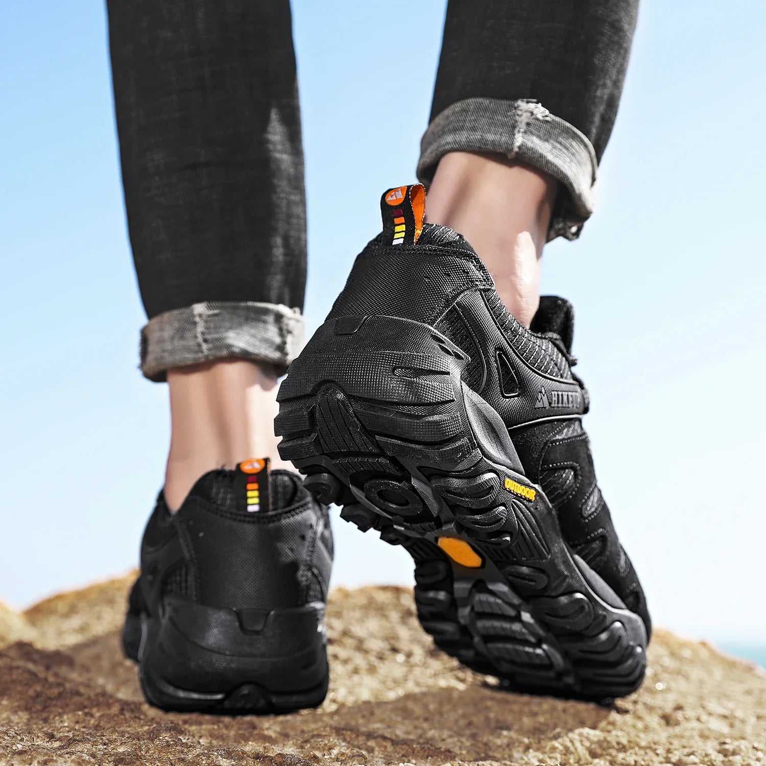 GS Hike 3D | Lage waterafstotende bergschoenen met stevige zool voor heren
