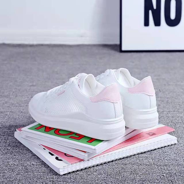 GS Casual Platvorm | Moderne gezonde damesschoenen met veters en een zacht voetbed