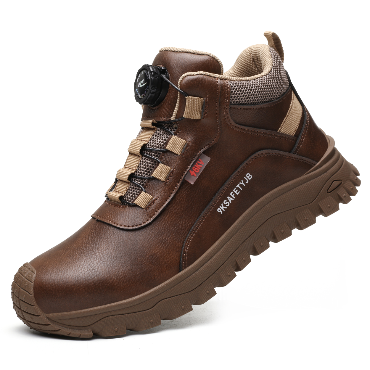 Ultralichte S3 veiligheidsschoenen - halfhoge waterdichte werkschoenen met antislipzool voor heren