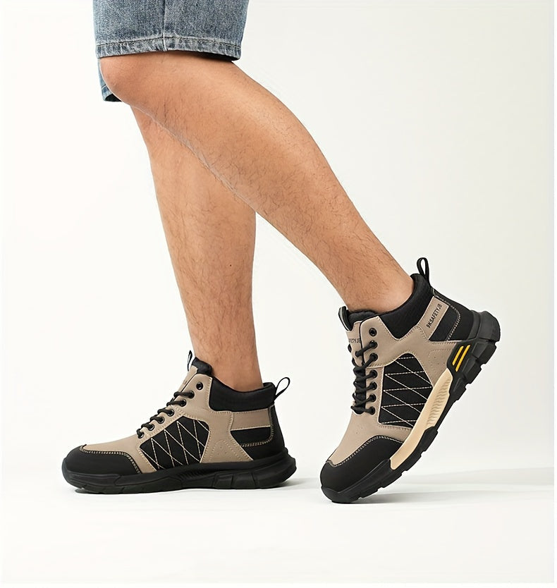 GS SafeWalk | Duurzame half hoge veiligheidsschoenen voor heren