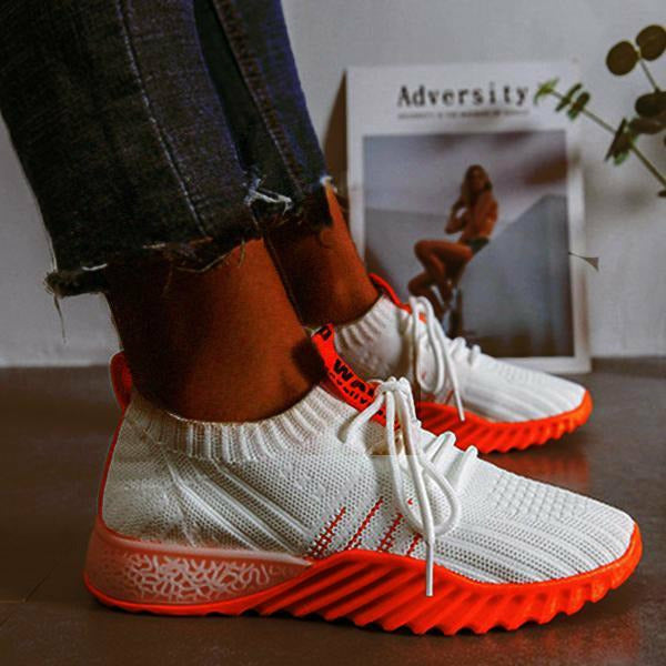GS Casual Air | Sportieve sneakers van mesh met veters en ergonomische zool voor dames
