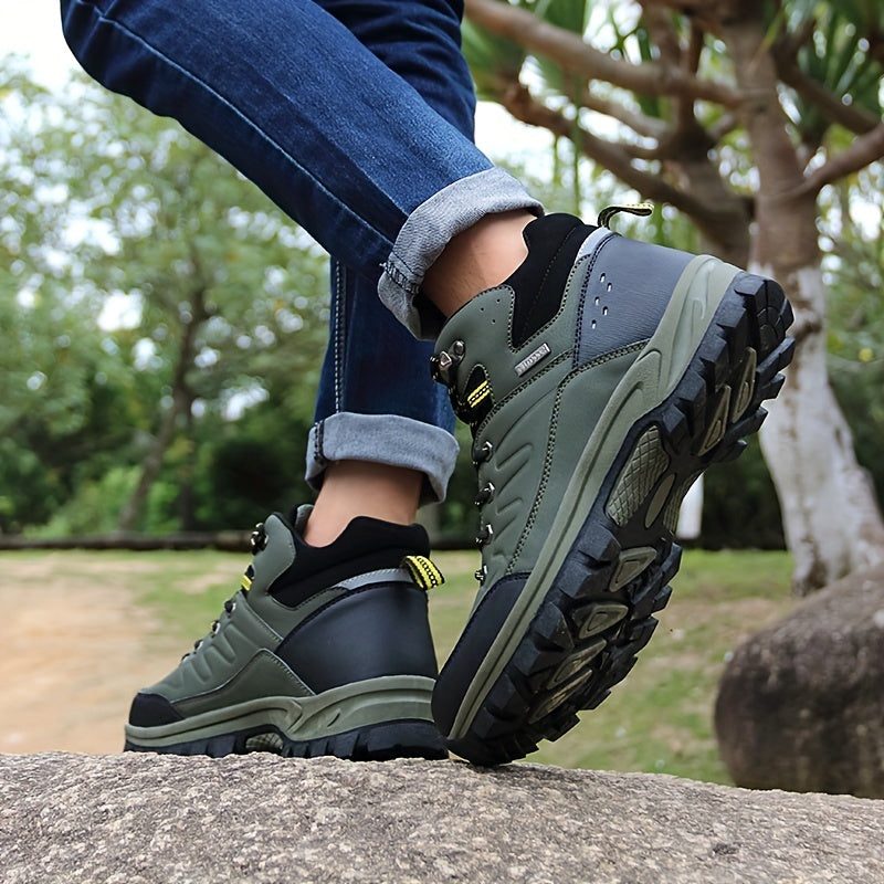 GS Walk Hike | Hoge stevige wandelschoenen met veters voor heren
