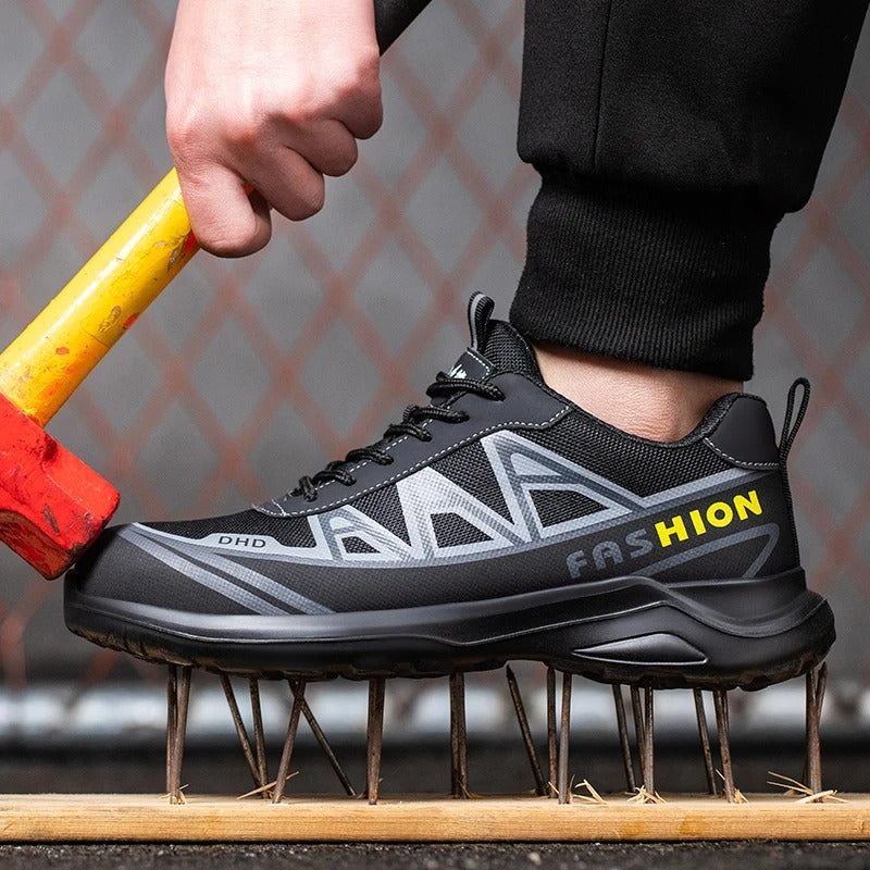 GS S3 Veiligheidsschoenen | Veiligheidsschoenen voor mannen met brede veiligheidsneus