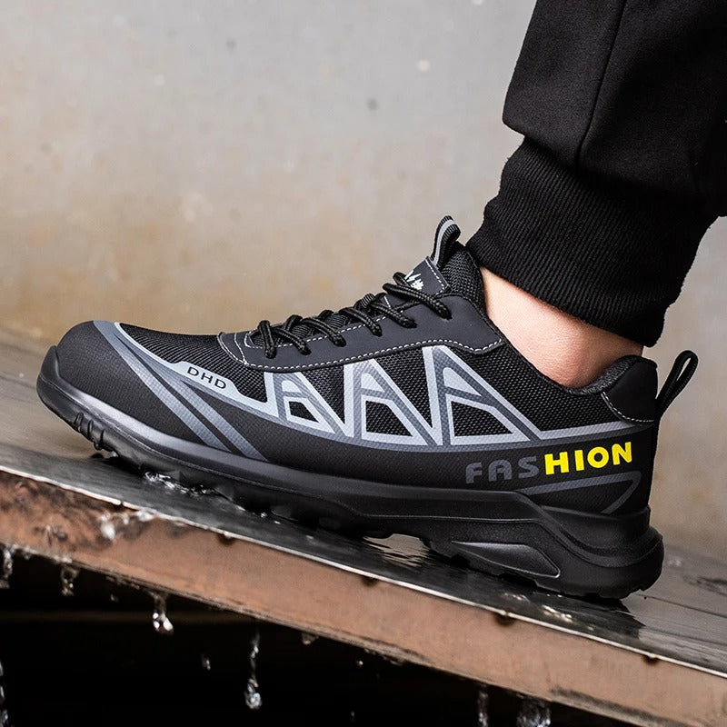 GS S3 Veiligheidsschoenen | Veiligheidsschoenen voor mannen met brede veiligheidsneus