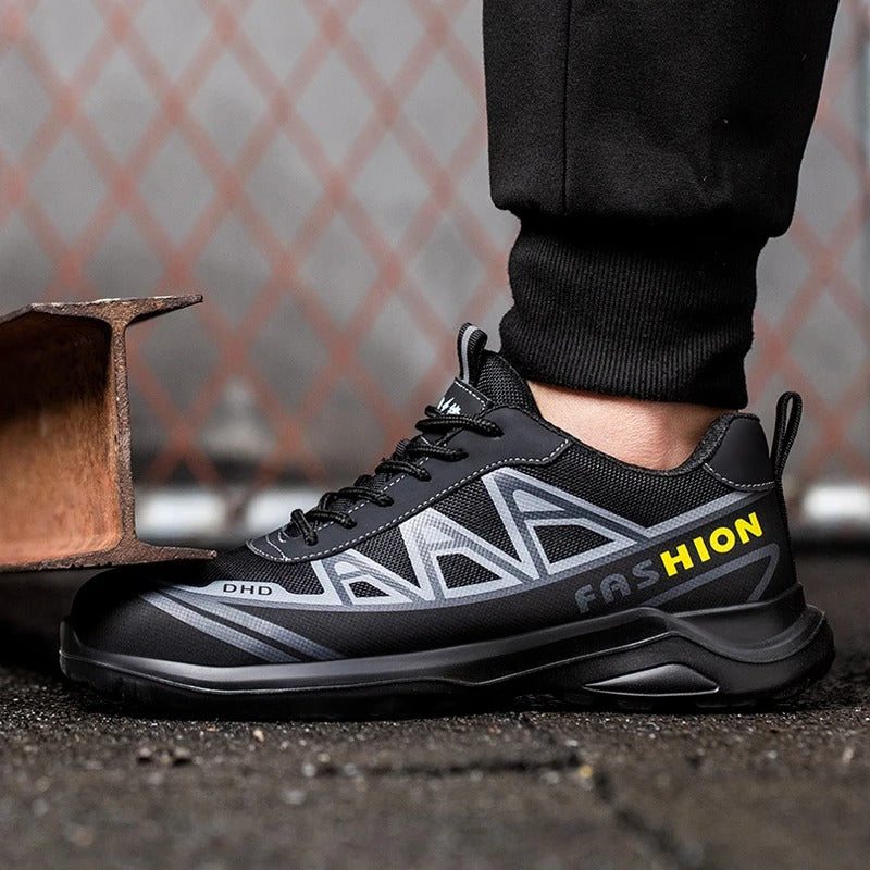 GS S3 Veiligheidsschoenen | Veiligheidsschoenen voor mannen met brede veiligheidsneus