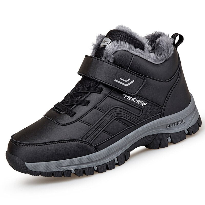 GS Winter Walk | Warme gevoerde winterschoenen met veters en klittenband voor dames en heren