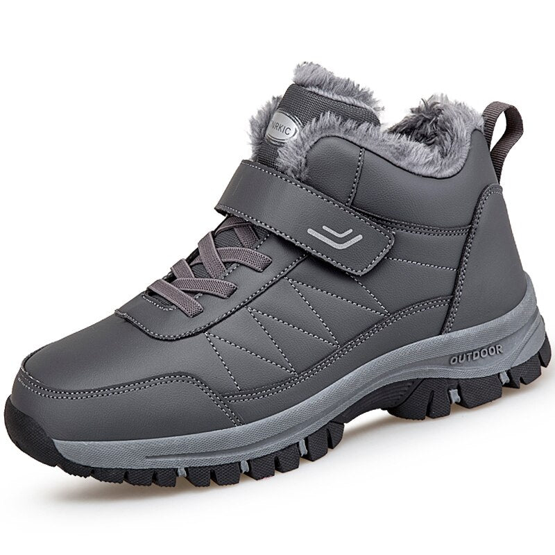 GS Winter Walk | Warme gevoerde winterschoenen met veters en klittenband voor dames en heren