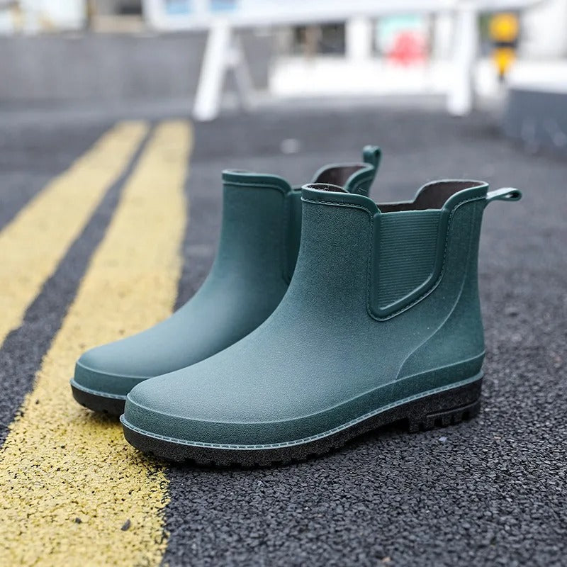 GS Rain Walk | Luxe half hoge waterdichte regenlaarzen voor mannen