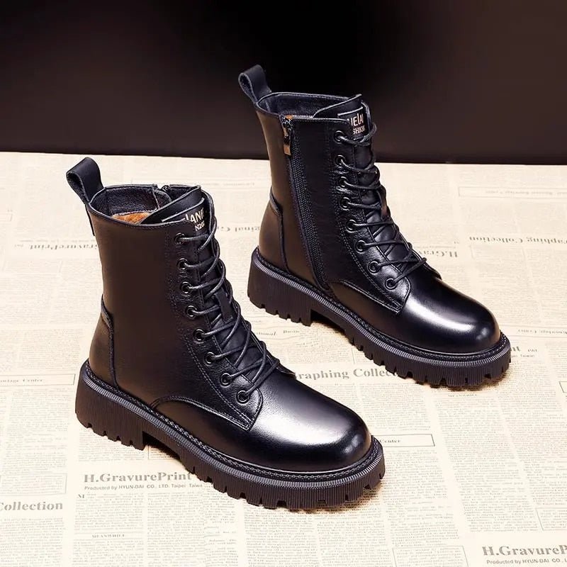 GS Fashion Winter | Luxe half hoge gevoerde laars voor dames