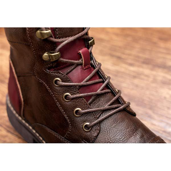 GS Oliver | Luxe half hoge laars met veters voor heren