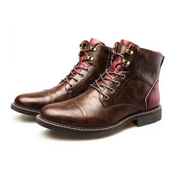 GS Oliver | Luxe half hoge laars met veters voor heren