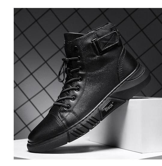 GS Winter Walk | Robuuste leer-look sneaker-laars voor heren