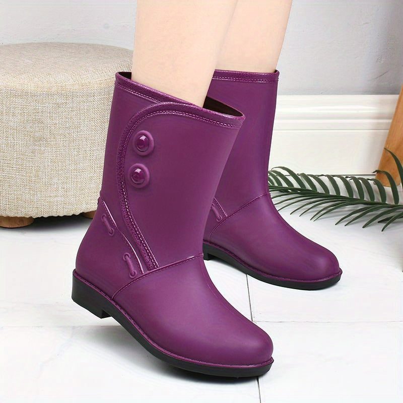 Regenlaarzen voor de herfst – Stijlvolle waterdichte rubberlaarzen met comfort voor dames
