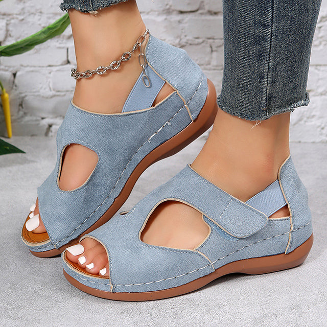 GS Slide | Comfortabele sandalen met ergonomisch voetbed en klittenband sluiting voor dames