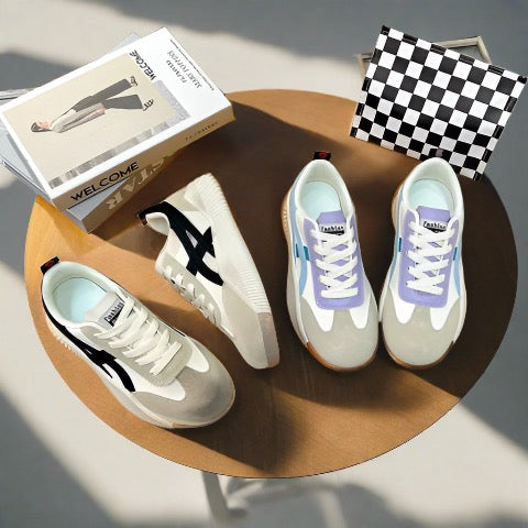 GS FreeWalk | Moderne kleurrijke sneakers met plateauzool voor dames