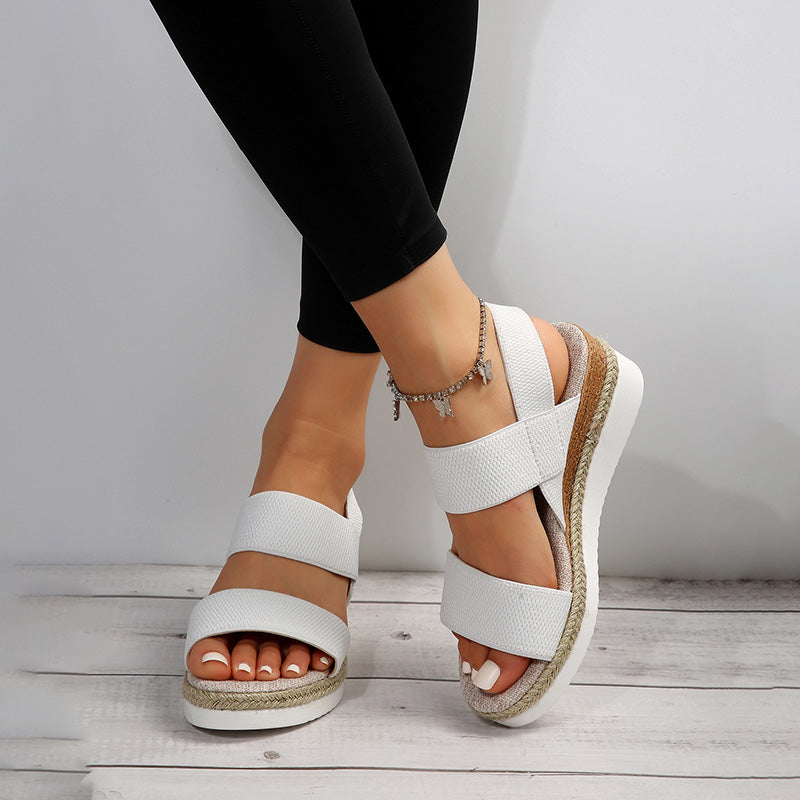 GS Slide | Wedge sandalen met banden voor dames