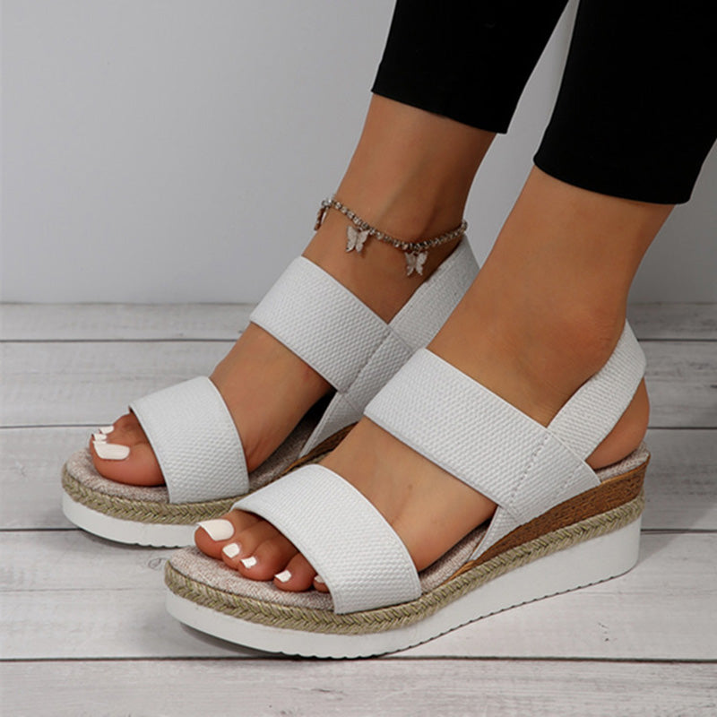 GS Slide | Wedge sandalen met banden voor dames