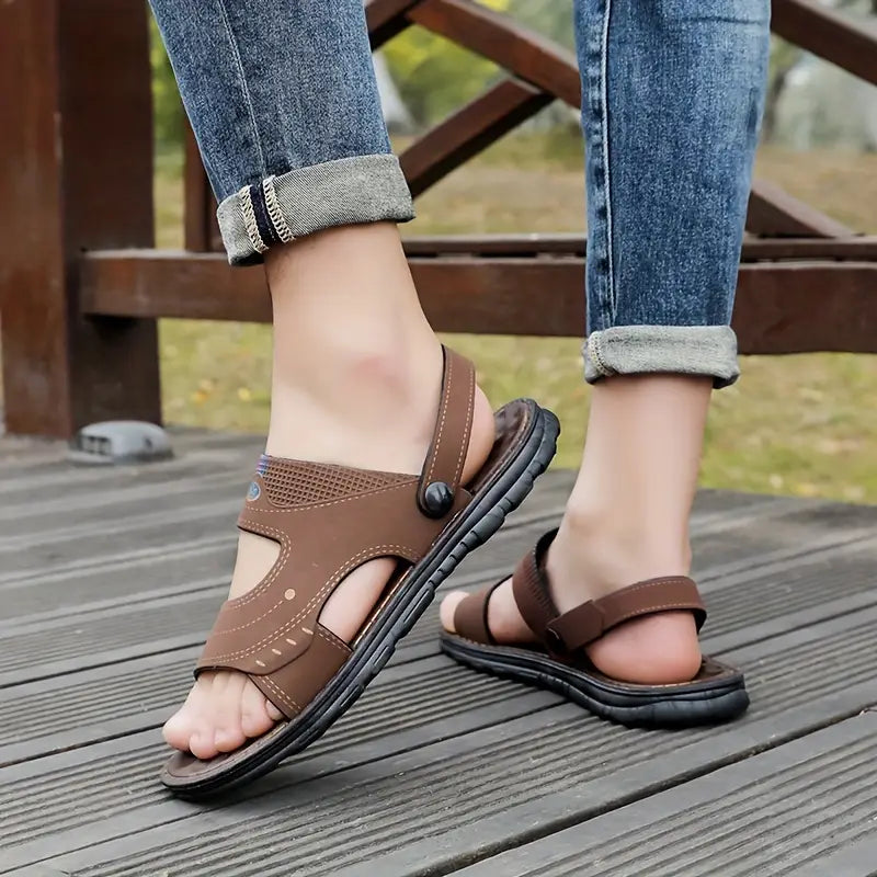 GS Ergo Slide | Modieuze sandalen met bandje om de hak voor heren