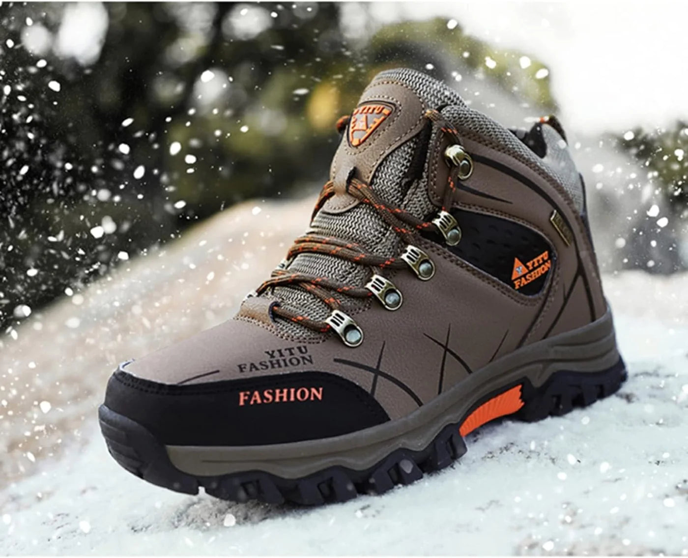 GS Winter Fashion | Waterdichte heren boots met ergonomische zool