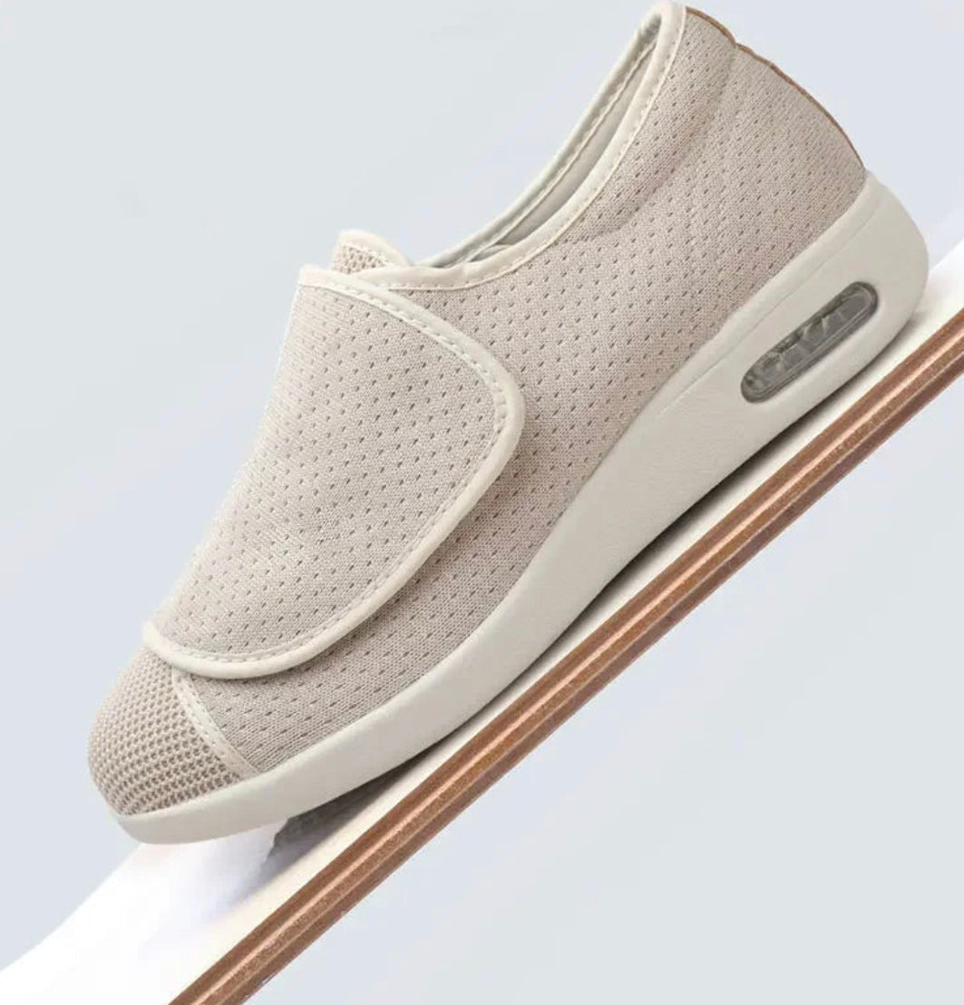 GS Ergo Slide | Ademende comfortabele heren sneaker met klittenband sluiting