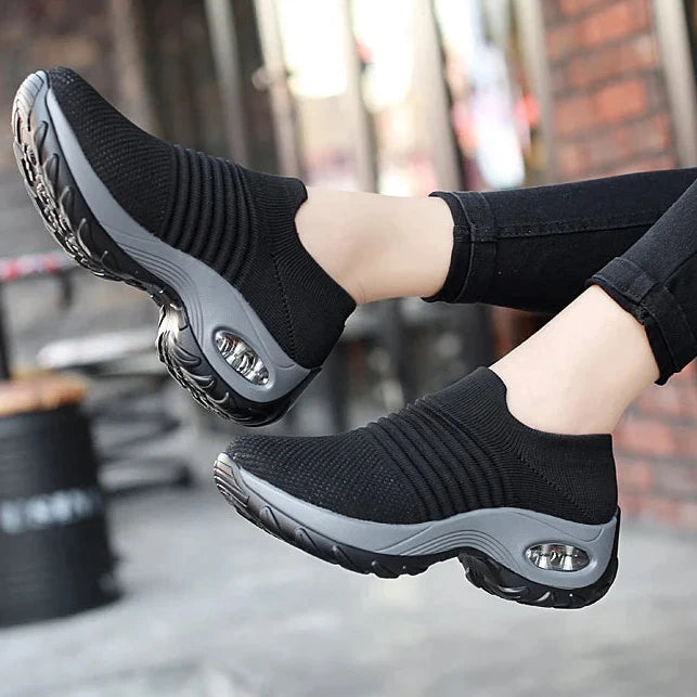 GS Slip-On | Lichtgewicht platform sneakers zonder veters voor dames