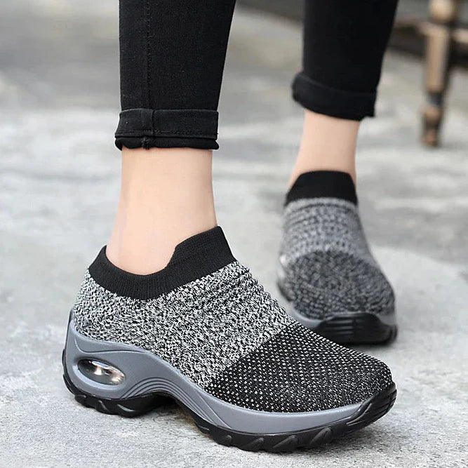 GS Slip-On | Lichtgewicht platform sneakers zonder veters voor dames