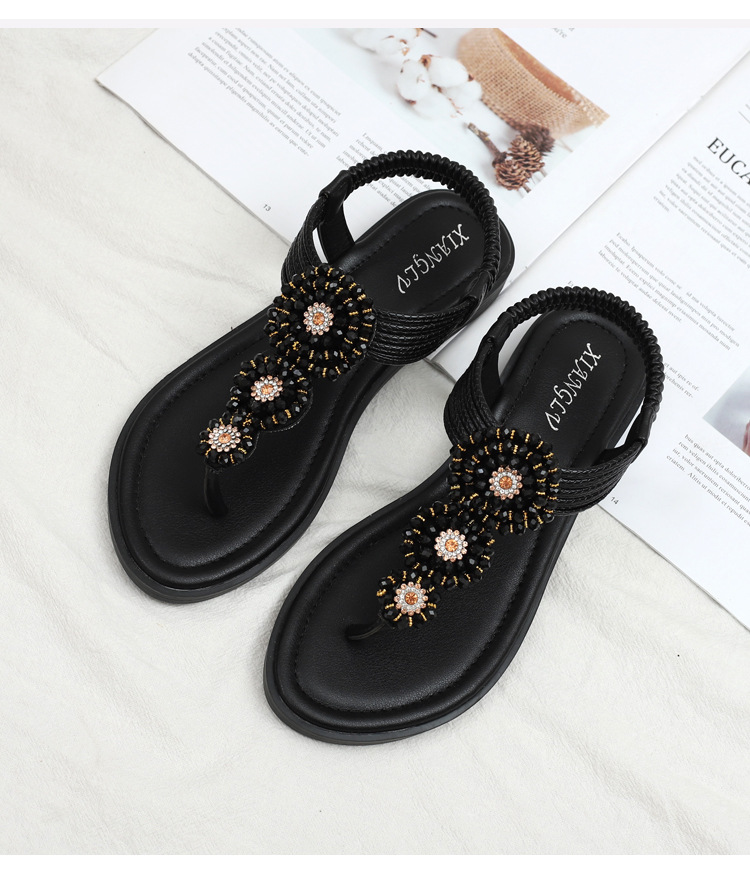 GS Boho Slide | Luxe casual sandalen met kristallen voor dames