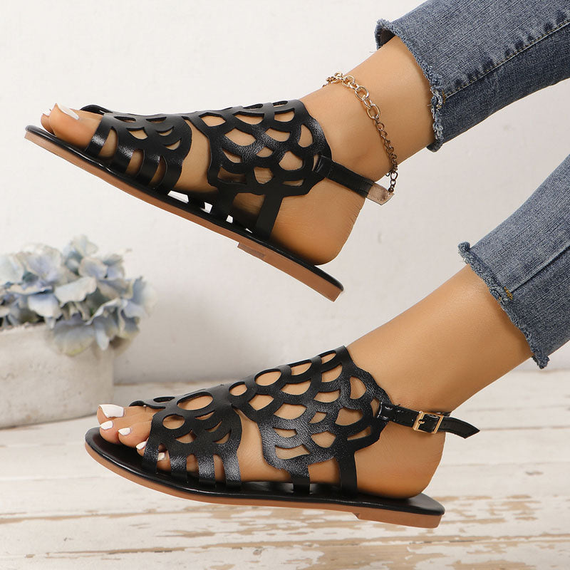 GS Slide | Luxe sandalen met opengewerkte details voor dames