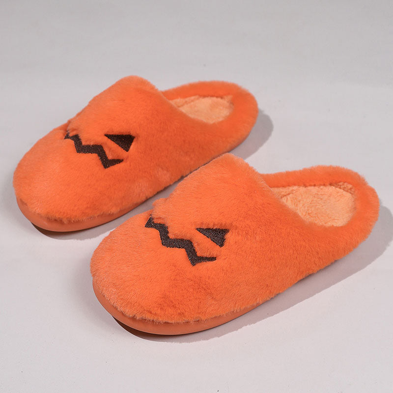 GS Pantoffels | Warme pluche halloween pantoffels voor dames