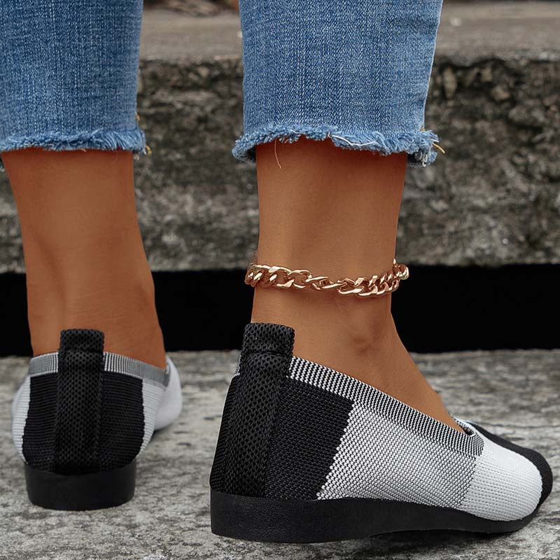 GS Color Slip-On | Platte ademende slip-on schoenen voor dames