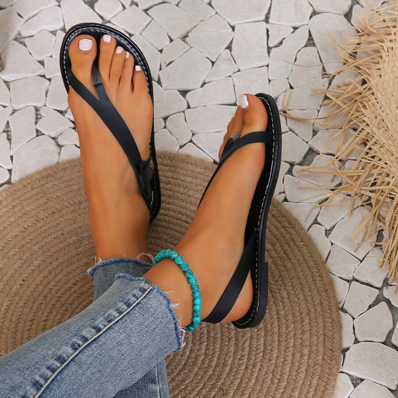 GS Boho Slide | Minimalistische sandalen met gesp voor dames