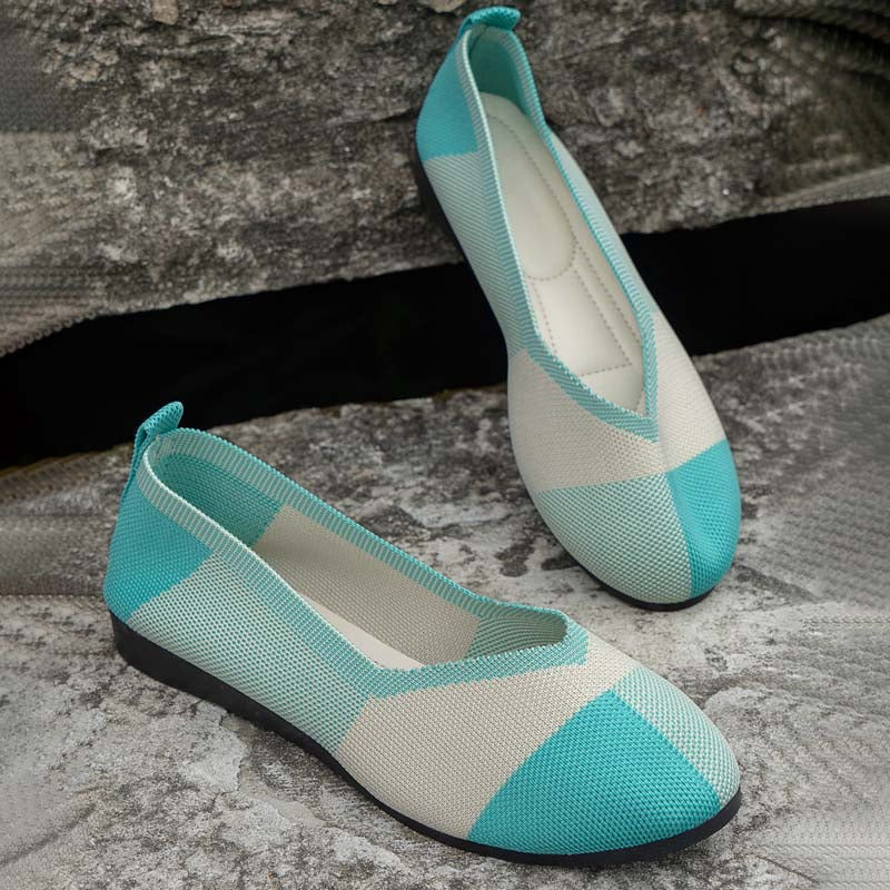 GS Color Slip-On | Platte ademende slip-on schoenen voor dames