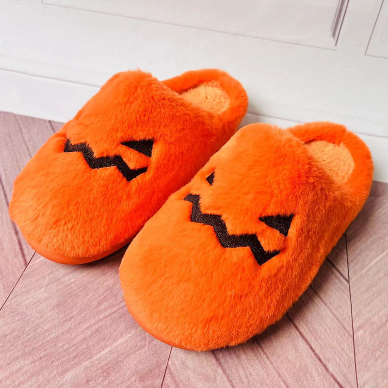 GS Pantoffels | Warme pluche halloween pantoffels voor dames