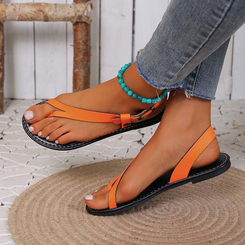 GS Boho Slide | Minimalistische sandalen met gesp voor dames