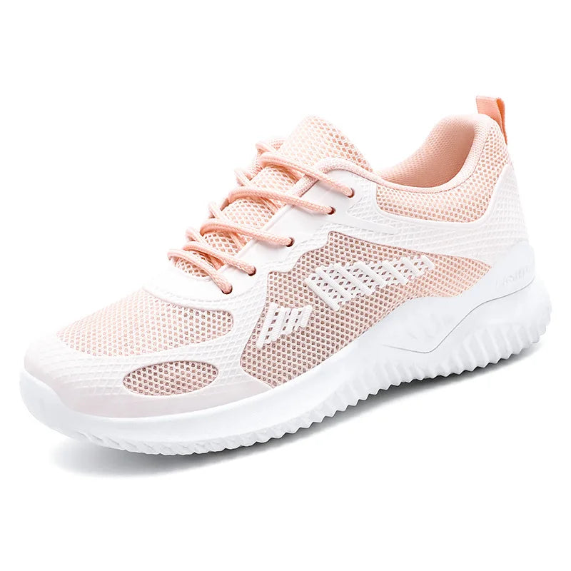 GS Knit Mesh | Sportieve sneaker met veters voor dames