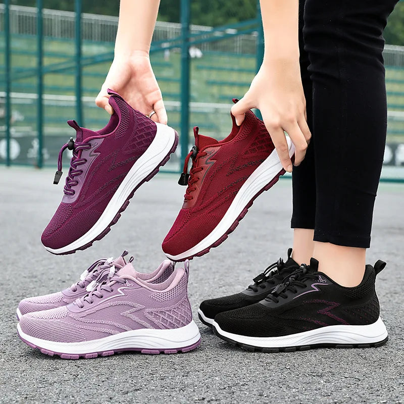 GS Sport Walk Sportieve ademende wandelschoenen voor dames