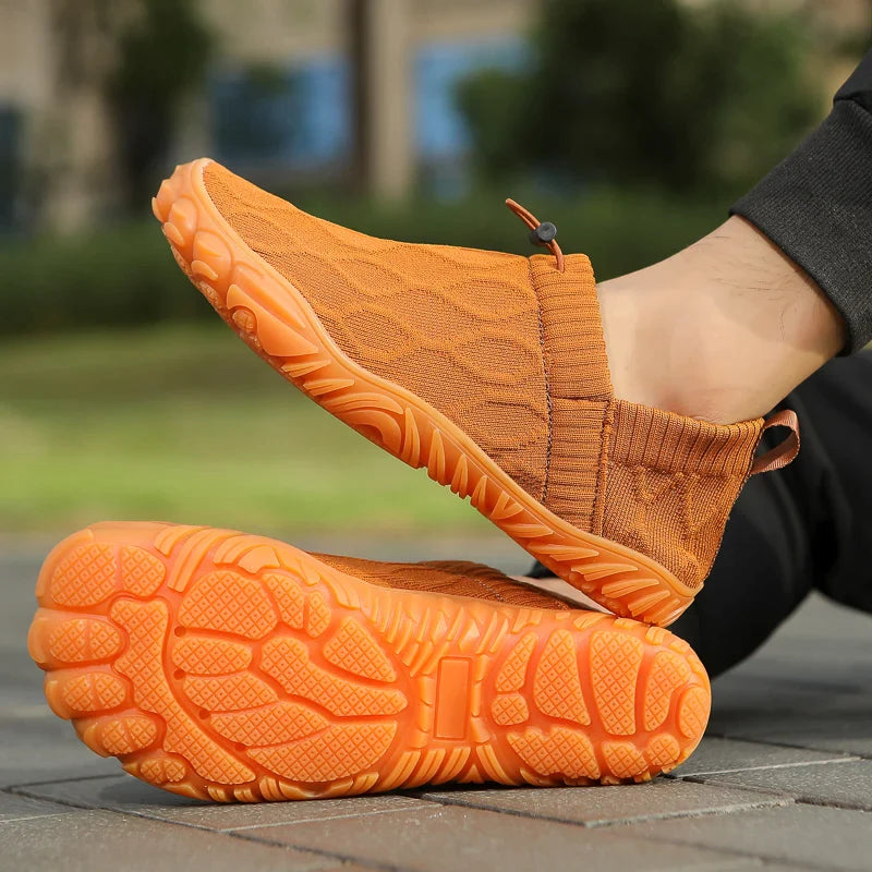 GS Barefoot Knit Low | Lage slip-on barefoot schoenen zonder veters voor heren